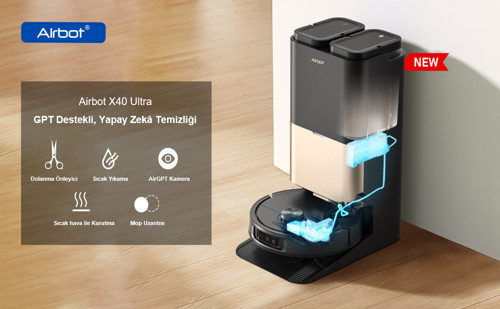 X40 Ultra Çöp İstasyonlu Akıllı Robot Süpürge