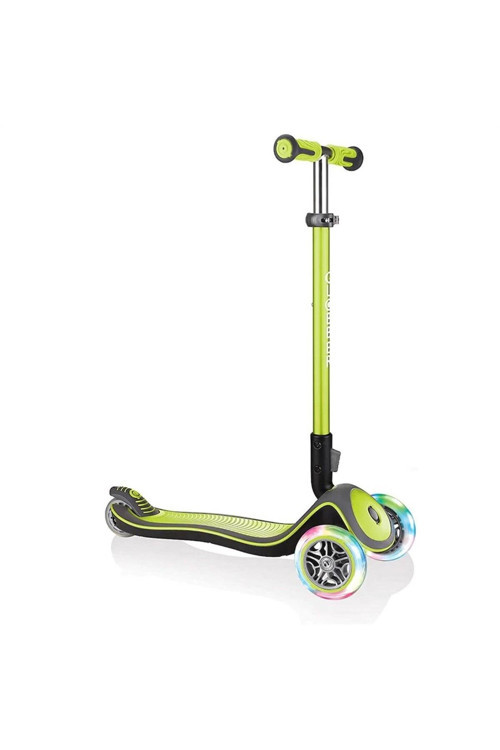 Elite Deluxe Işıklı Scooter - Yeşil