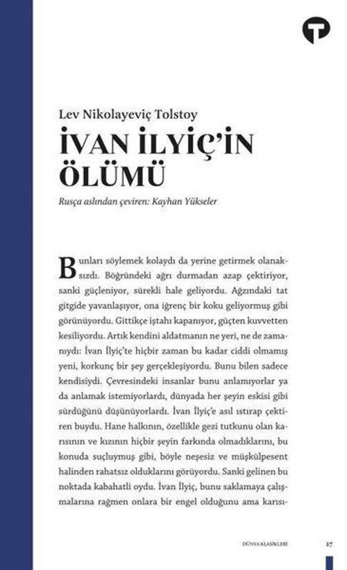 İvan İlyiçin Ölümü