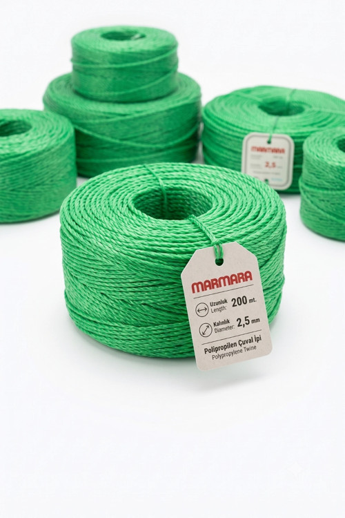 Yeşil Çuval İpi 2.5mm 200m