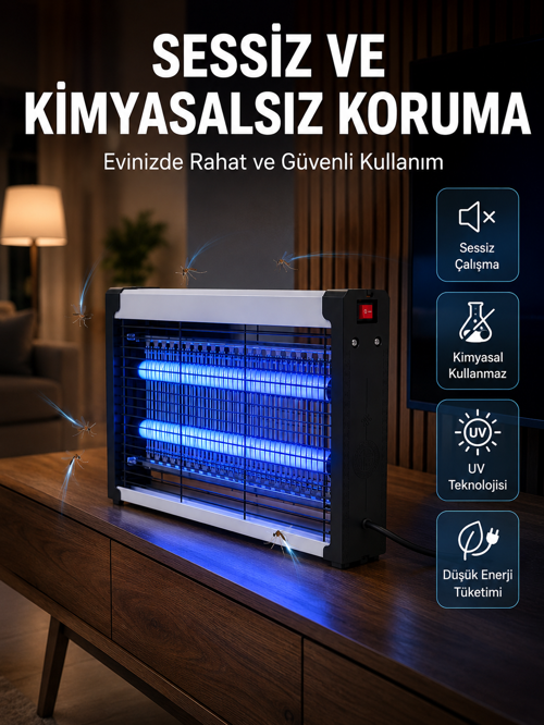 popüler UV Işıklı Elektrikli Sinek ve Uçan Haşere Öldürücü Ev, Ofis ve İşletmeler İçin