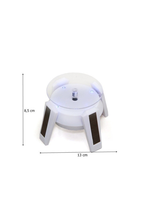 Solar Stand Işıklı Beyaz