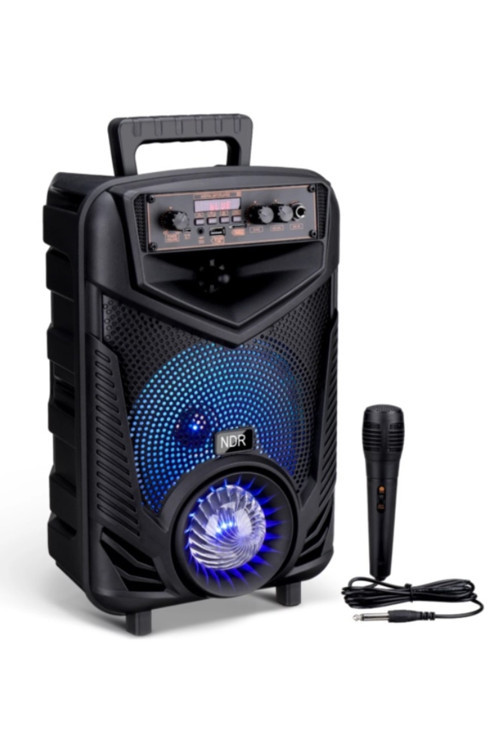 20W BLUETOOTH HOPARLÖR KABLOLU MİKROFONLU TWS ÖZELLİKLİ UZAKTAN KUMANDALI ŞARJLI SPEAKER