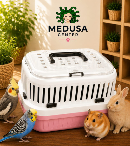 Kuş, hamster, ginepig, tavşan ve yavru kedi taşıma kutusu