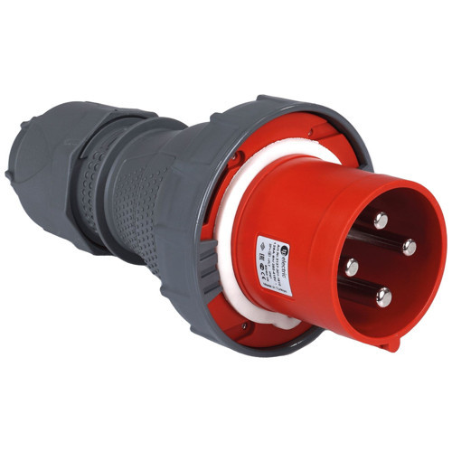 TP Electric 3137-301-1610 Vidalı Bağlantı IP67 4x125A Düz Fiş
