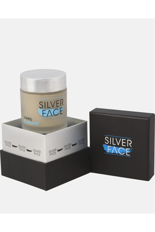 Silver Face Gümüş Parçacıklı Kil Yüz Maskesi (100Ml)