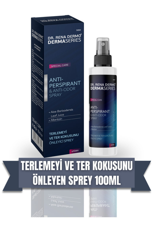 Dermo Anti-Perspirant Sprey Terlemeyi Ve Ter Kokusunu Önleyici Sprey 100 Ml