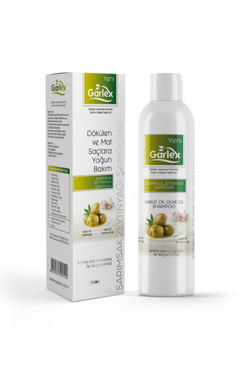 Sarımsak Zeytinyağı Şampuanı 250 Ml