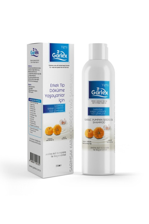 Sarımsak & Kabak Çekirdeği Yağı Şampuanı 250 Ml