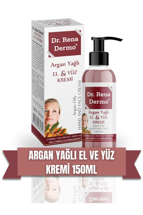 Dr.Rena Dermo Argan Yağı Özlü El Yüz Cilt Kremi 150M Doğal Yağlı
