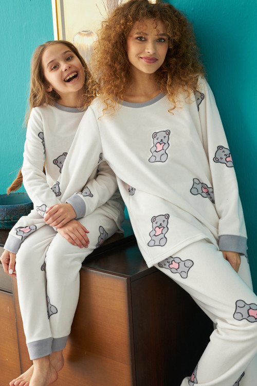 Alt-Üst Polar Pijama Takım