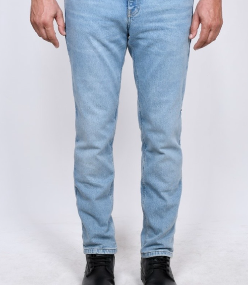 denim Buz Korumalı Motosiklet Pantolon