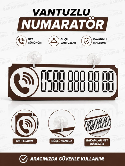 Alfa Romeo GTV Uyumlu Dekor Plakalı Numaratör Siyah 20,5 X 7,5 ŞHN