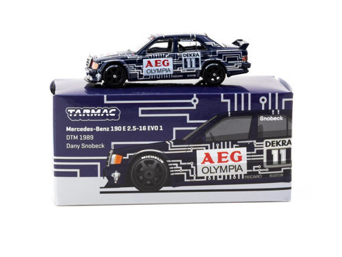1/64 Mercedes-Benz 190 E 2.5-16 EVO 1 DTM 1989 Dany Snobeck - GLOBAL64 T64G-057-89DTM11