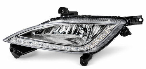 Hyundai i30 2012-2015 Sis Lambası Sol LED'li OEM 92201A6000 Sol Ön Sis Farı DRL Gündüz Farlı Premium Kalite Orijinal Uyumlu