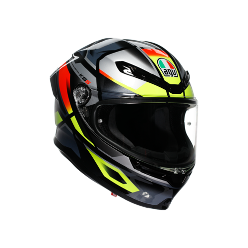 KASK/K6 S MPLK ERAZER BLACK/RED YELLOW FLUO M0186