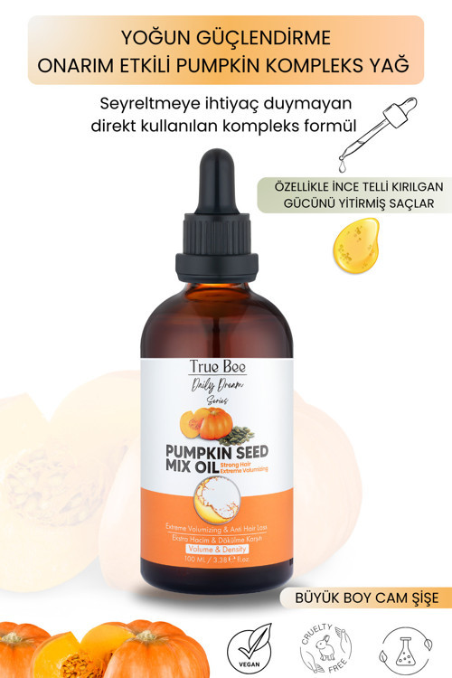 Daily Dream Series | Yoğun Güçlendirme Ve Onarım Pumpkin Yağ 100 Ml