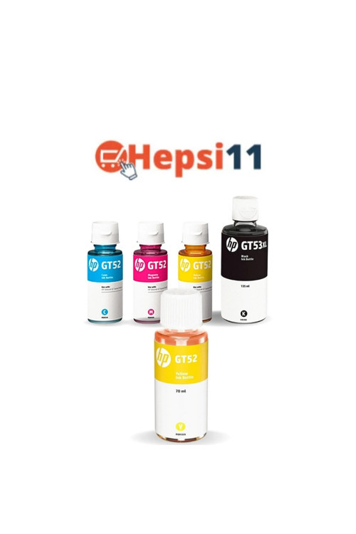 Gt53Xl 1Tj09A Orjinal 4 Renk Mürekkep Seti + 1 Sarı Hediye Aıu7A246