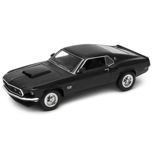 Ford Mustang Boss 429 Siyah 1/36 Model Araba