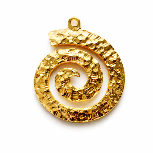 ✨ Hanori Harmony Collection – Golden Spiral Kolye Ucu