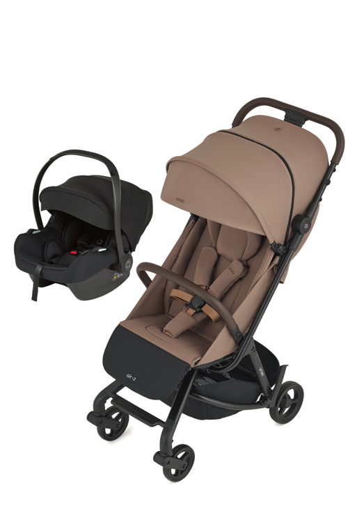 Air-z Plus Çift Yönlü Kabin Boy Bebek Arabası | Cosmo Oto Koltuğu Dahil Tek Elle Katlanan Travel Sistem