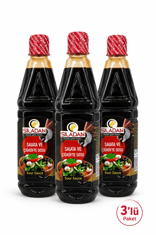 Salata ve Çiğ Köfte Sosu 1 lt Pet x 3 Adet