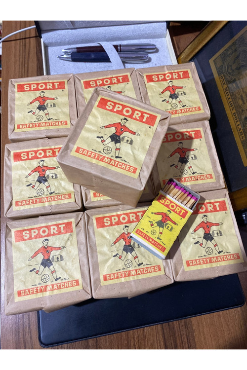 10x10 Paket 100Lü Doğu Almanya Kibrit