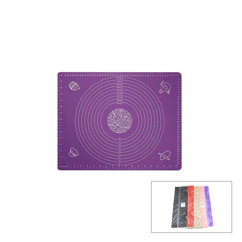 DİKDÖRTGEN 45X65CM RENKLİ SİLİKON HAMUR MATI ÖLÇEK ÇİZİMLİ 220GR HERHANGİ BİR RENK GÖNDERİLİR (50001