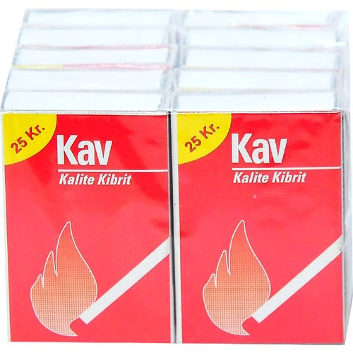 KAV KİBRİT10X10100LÜ (50001)