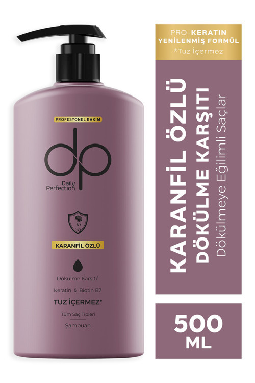 Karanfil Özlü 500 Ml Tuzsuz Şampuan