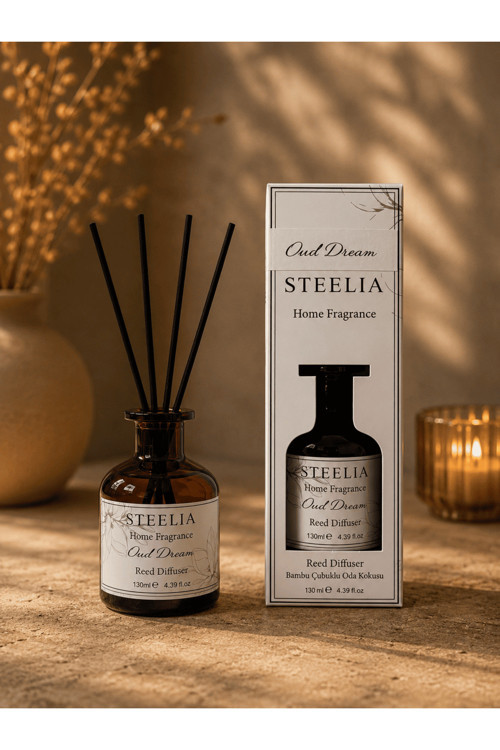 Oud Dream Bambu Çubuklu Oda Kokusu 120 Ml Uzun Süre Kalıcı Reed Diffuser