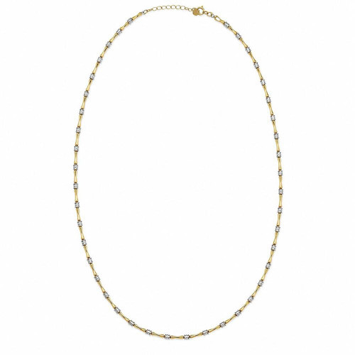 14 Ayar Bambu Dorika Altın Kolye 45+5 cm
