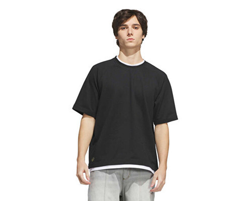 SKATEBOARDING X TYSHAWN PREMIUM TEE Unisex Günlük Tişört KT4304 Siyah