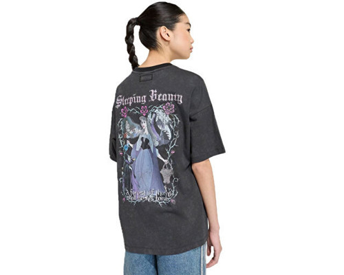 DISNEY VILLAINS GFX T Çocuk Günlük Tişört KQ6083 Siyah