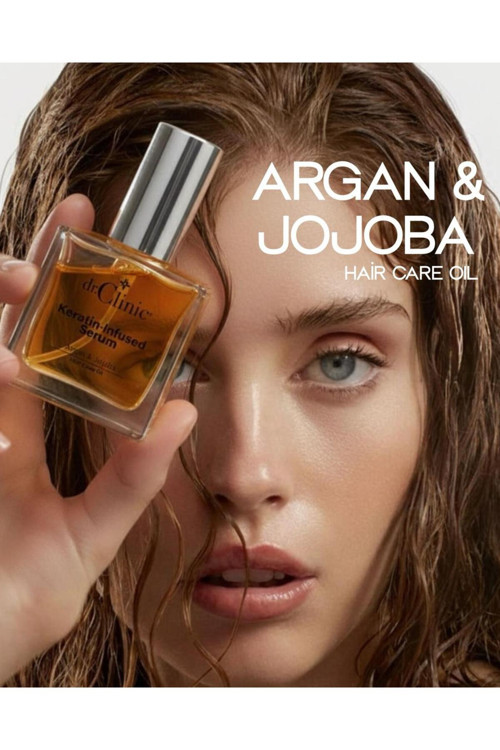 Dr.Clinic Argan & Jojoba Keratin İnfused Serum 50 Ml