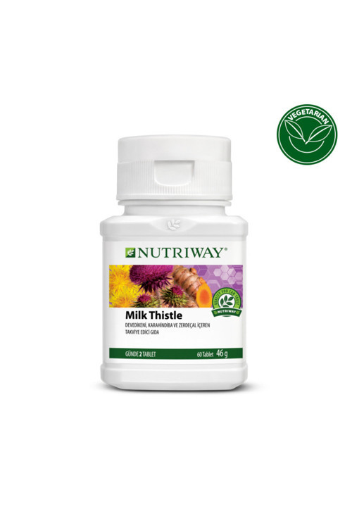 Nutriway™ Milk Thistle Devedikeni, Karahindiba Ve Zerdeçal İçeren Takviye Edici Gıda