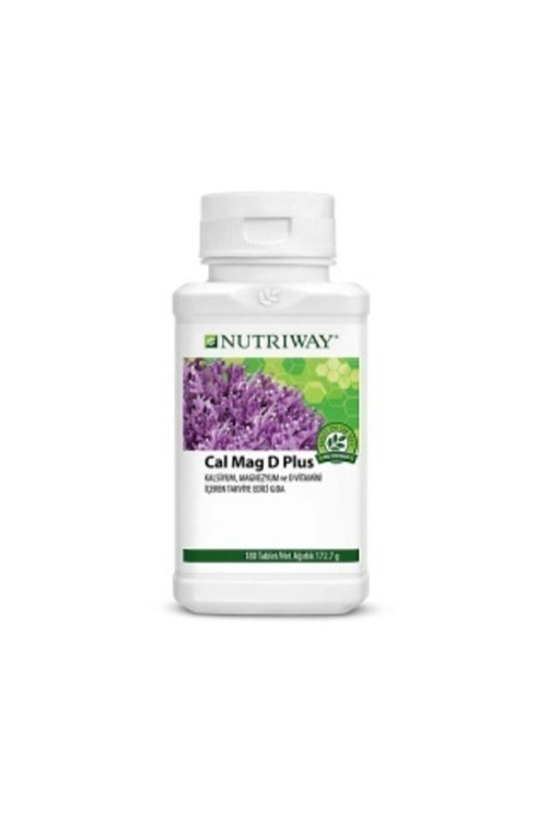Calcium Magnesium D Plus Nutrıway Amway 180 Tablet