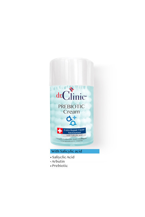 Dr.Clinic Prebiyotik Bakım Kremi Salisilik Asit İle Extra Onarım 100 Ml