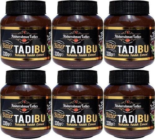 Tadıbu Bitter Kakaolu Fındık Ezmesi 330 Gr 6 Adet