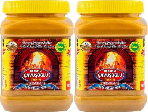 Odun Ateşinde Bozkır Tahini Kepeksiz Karafırın Tahini 930G 2'Li Paket