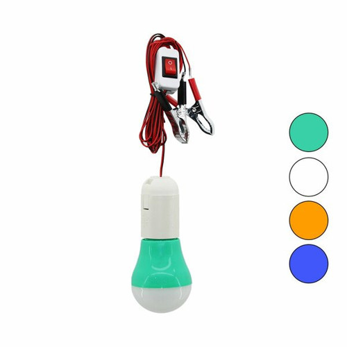 SEYYAR - LED LAMBA AKÜ TAKVİYE KABLOLU= 4MT 12V - 5W (5477)