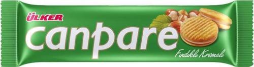 Canpare Fındık Kremalı Bisküvi 81 Gr. (4'lü)