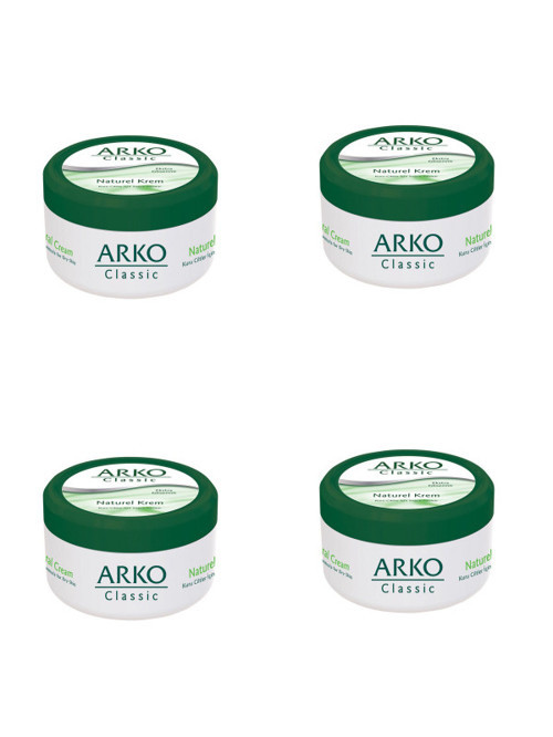 4 ADET ARKO CLASSİC NATUREL EL KREMİ 150ML (5477)