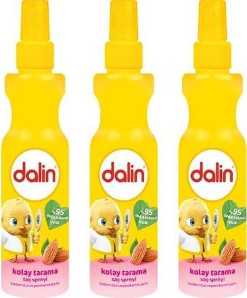 Kolay Tarama Saç Spreyi Badem Özlü 200 ML x 3 ADET