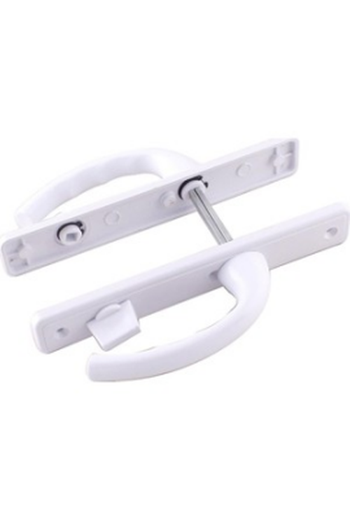 POŞETLİ BANYO-WC - KİLİTLİ BEYAZ PVC KAPI KOLU (5477)