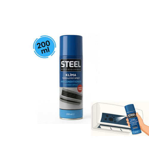 KLİMA TEMİZLEYİCİ SPREY 200ML (5477)