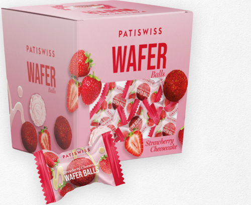 Wafer Çilekli Yoğurt Kaplamalı ve Dolgulu Gofret 150g