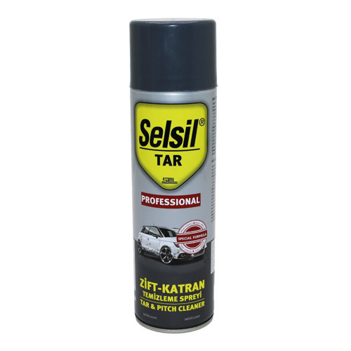 SELSİL TAR ZİFT - KATRAN TEMİZLEME SPREY 500ML KİR - YAĞ (5477)