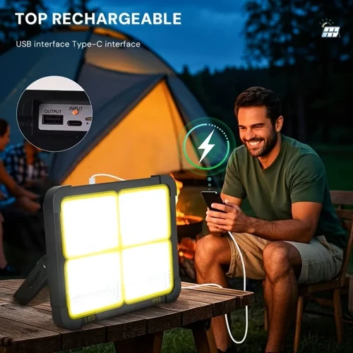 ProKAMA Ledli Solar Projektör 200W BK-200W (5477)