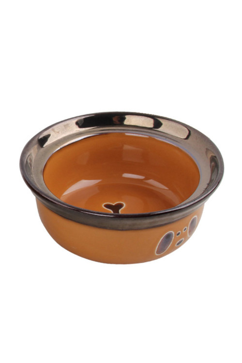 ILKESHOP Seramik Mama Kabı Turuncu (103738) 1100 Ml